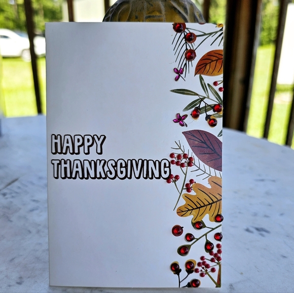 Happy Thanksgiving Card Small - Picture 4 of 4